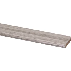 Overig Plakplint Gala - Grijs Eiken - MDF - Folie - 240cm - 4x26mm