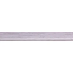 Overig Plakplint - Wit Eiken - MDF - Folie - 240cm - 5x24mm