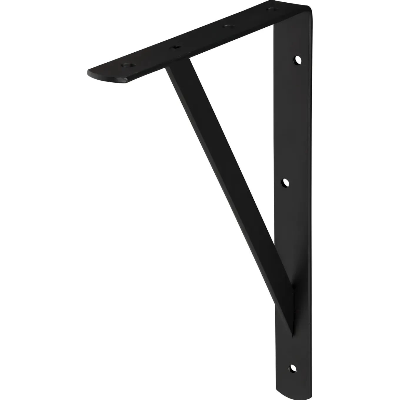 Plankdrager Industrie mat zwart 20x30cm