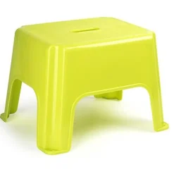 PlasticForte Keuken Krukje/opstapje - Groen - Kunststof - 28 Cm