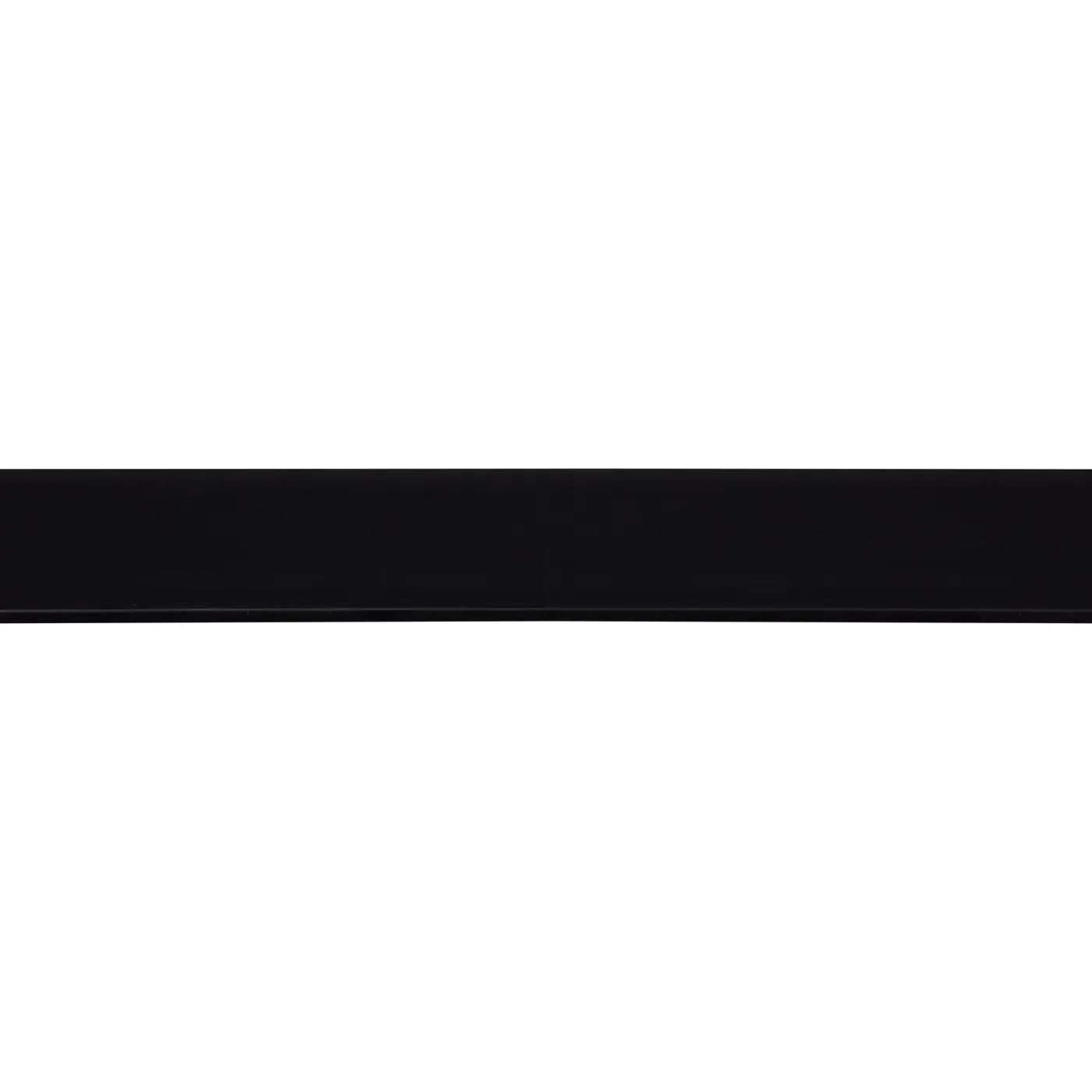 Overig Plat profiel - PVC zwart - 30x2mm 2,6m