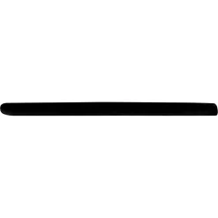 Overig Plat profiel - PVC zwart - 30x2mm 2,6m
