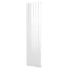 Plieger Cavallino Retto Designradiator Verticaal Enkel Middenaansluiting 1800x450mm 910w Wit