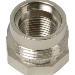 Plieger comfort aansluitnippel recht 3/8"bixM24 in -gastec
