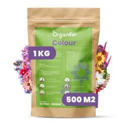 Organifer Plukbloemen Mengsel - Colour - 32 Soorten Snijbloemen - 1 Kg Voor 500 M2 -