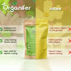 Organifer Plukbloemen Mengsel - Colour - 32 Soorten Snijbloemen - 1 Kg Voor 500 M2 -