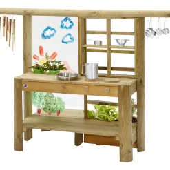 Plum Modder Keuken Hout Outdoor Discovery Mud Pie Kitchen Naturel