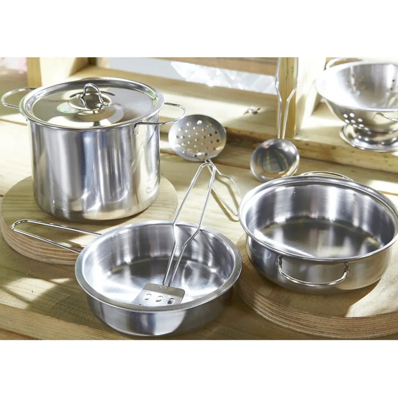 Plum Modder Keuken Hout Outdoor Discovery Mud Pie Kitchen Naturel