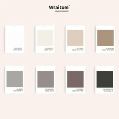 POALGI - Douchebak Extra Plat Antislip - Serie Hos's - Cement - 90x90 Cm - Textuur Leisteen