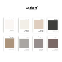 POALGI - Douchebak Extra Plat Antislip - Serie Hos's - Ivoor - 90x120 Cm - Textuur Leisteen