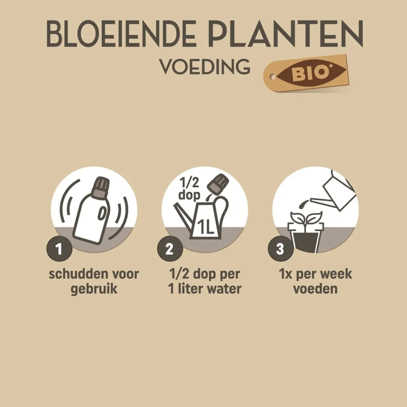Pokon Bio Bloeiende Planten Voeding 500ml