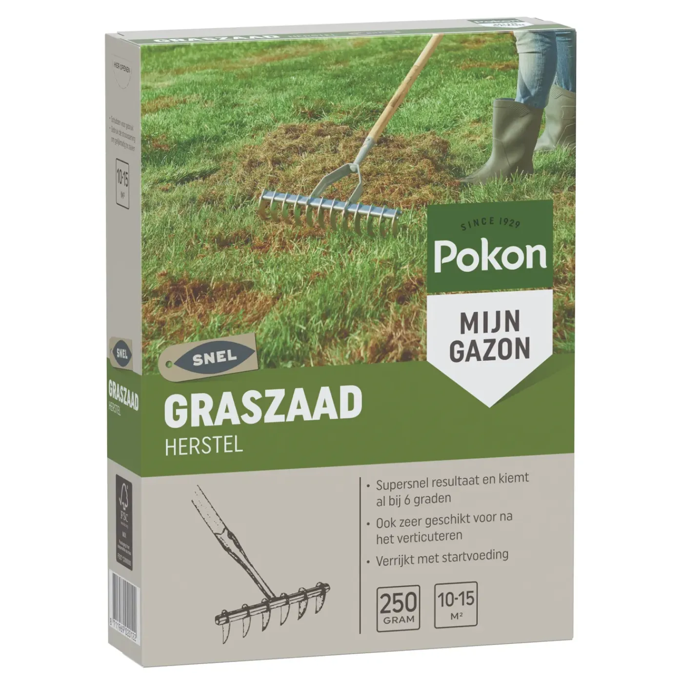 Pokon graszaad herstel 250gr