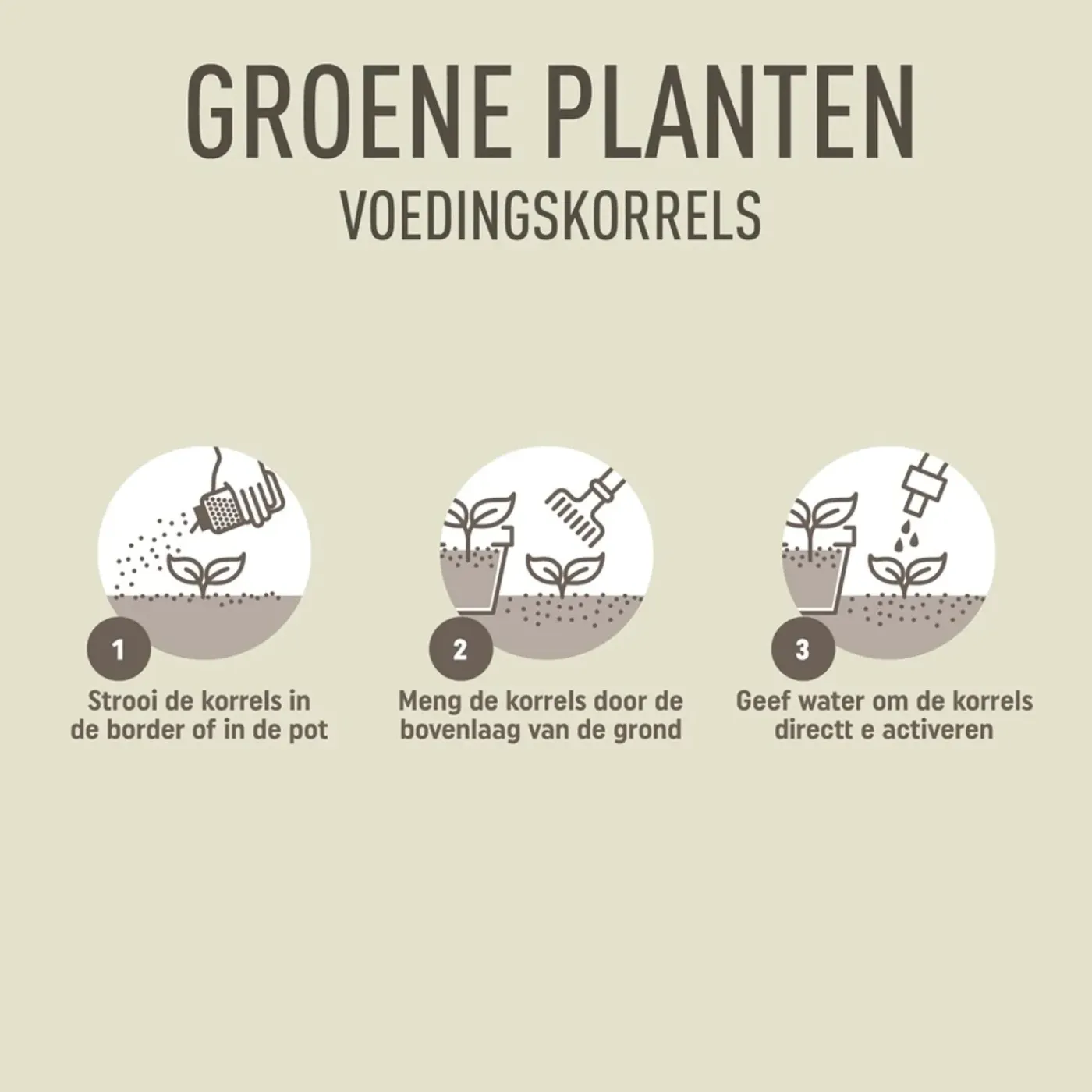 Pokon Groene Planten Voedingskorrels - 800gr