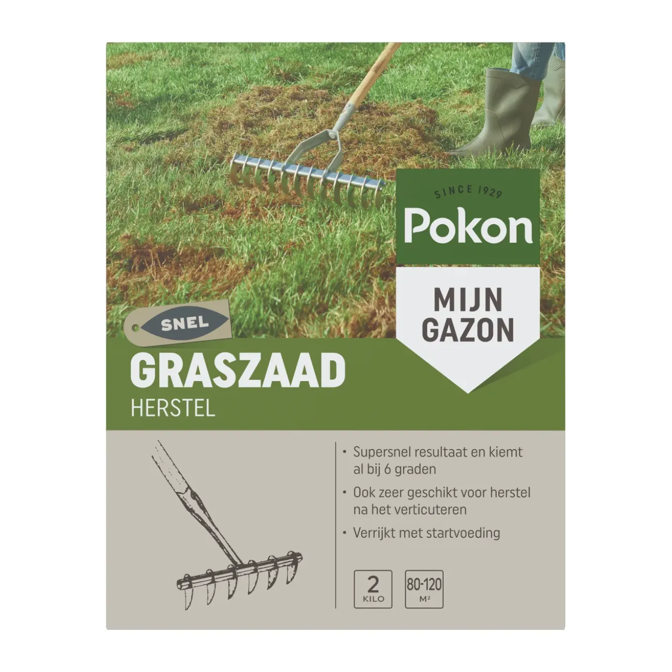 Pokon Sos Graszaad Herstel - 2kg