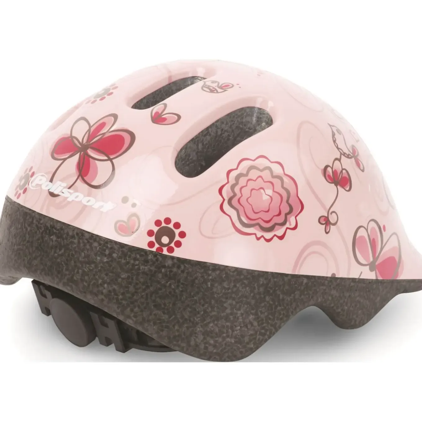 Polisport Fietshelm Birdy XXS juniGoud crème/roze maat 44/48 cm