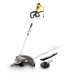 Powerplus Elektrische Bosmaaier 2 in 1 Maaier En Grastrimmer Met Schouderharnas, Tuingereedschap