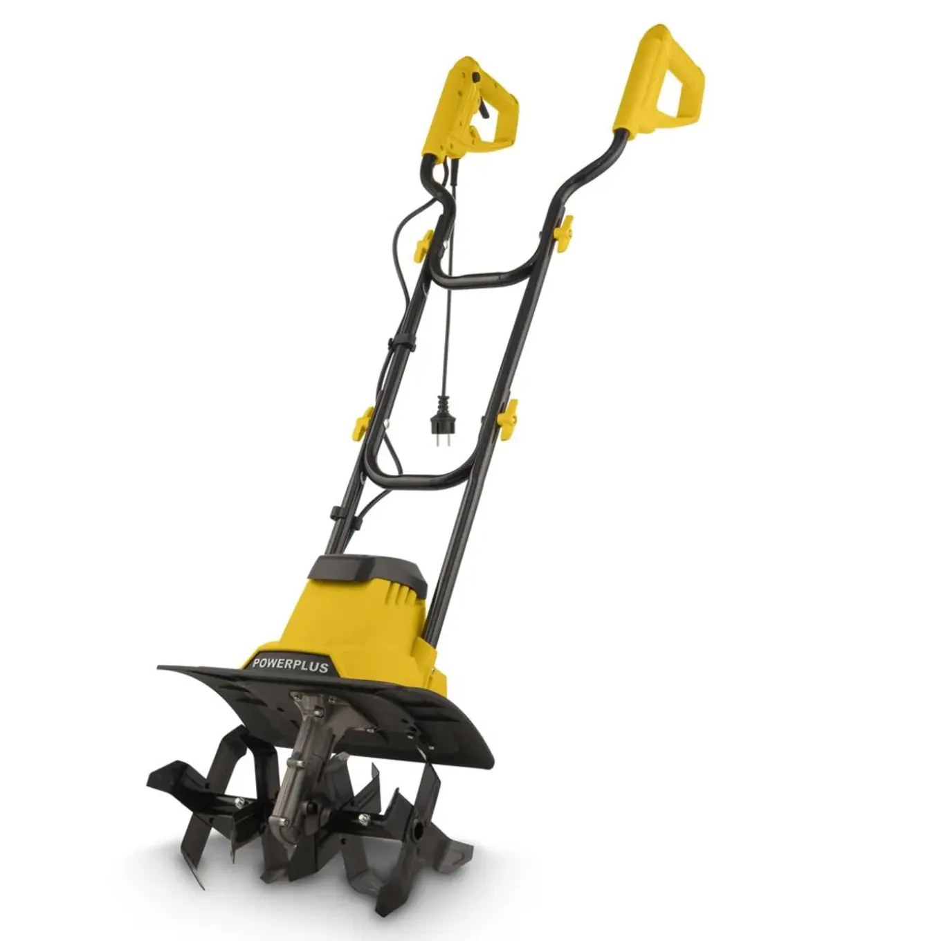 Powerplus Elektrische Grondfrees, 1200 W, 4 Messen, Werkdiepte 220mm, Breedte 360mm, Cultivator