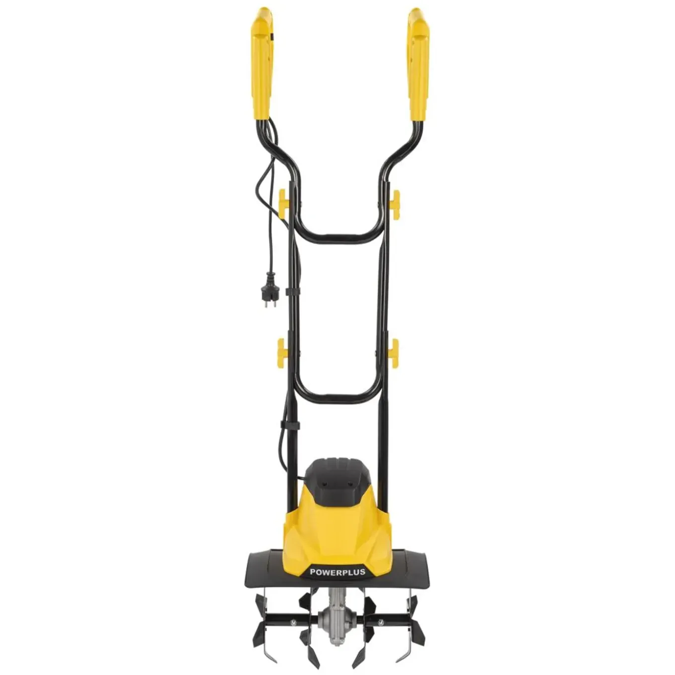 Powerplus Elektrische Grondfrees, 1200 W, 4 Messen, Werkdiepte 220mm, Breedte 360mm, Cultivator
