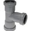 Overig PPC T-Stuk 90graden 40mm Grijs