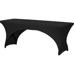 Practo Home hoes voor buffettafel zwart 185x75cmx75cm