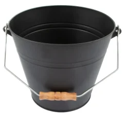 Practo pellet emmer W407 zwart 30x25x25 cm