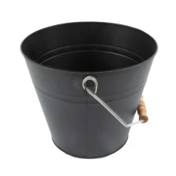 Practo pellet emmer W407 zwart 30x25x25 cm