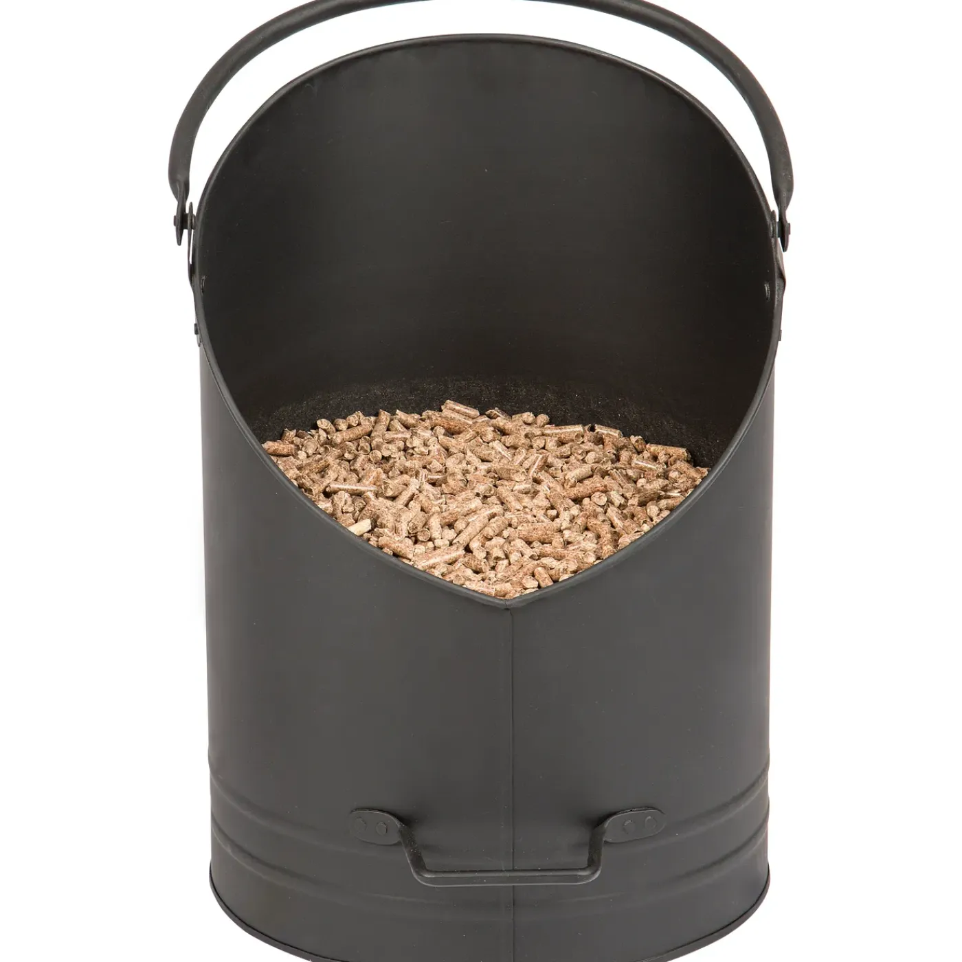 Practo pelletemmer zwart 40cm