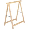 Practo Tools Schraag Den – Massief dennenhout – Zware scharnieren - 75 x 75 cm - max 80 kg