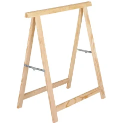 Practo Tools Schraag Den – Massief dennenhout – Zware scharnieren - 75 x 75 cm - max 80 kg