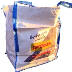 Praxis bouwafvalzak met afhaalservice