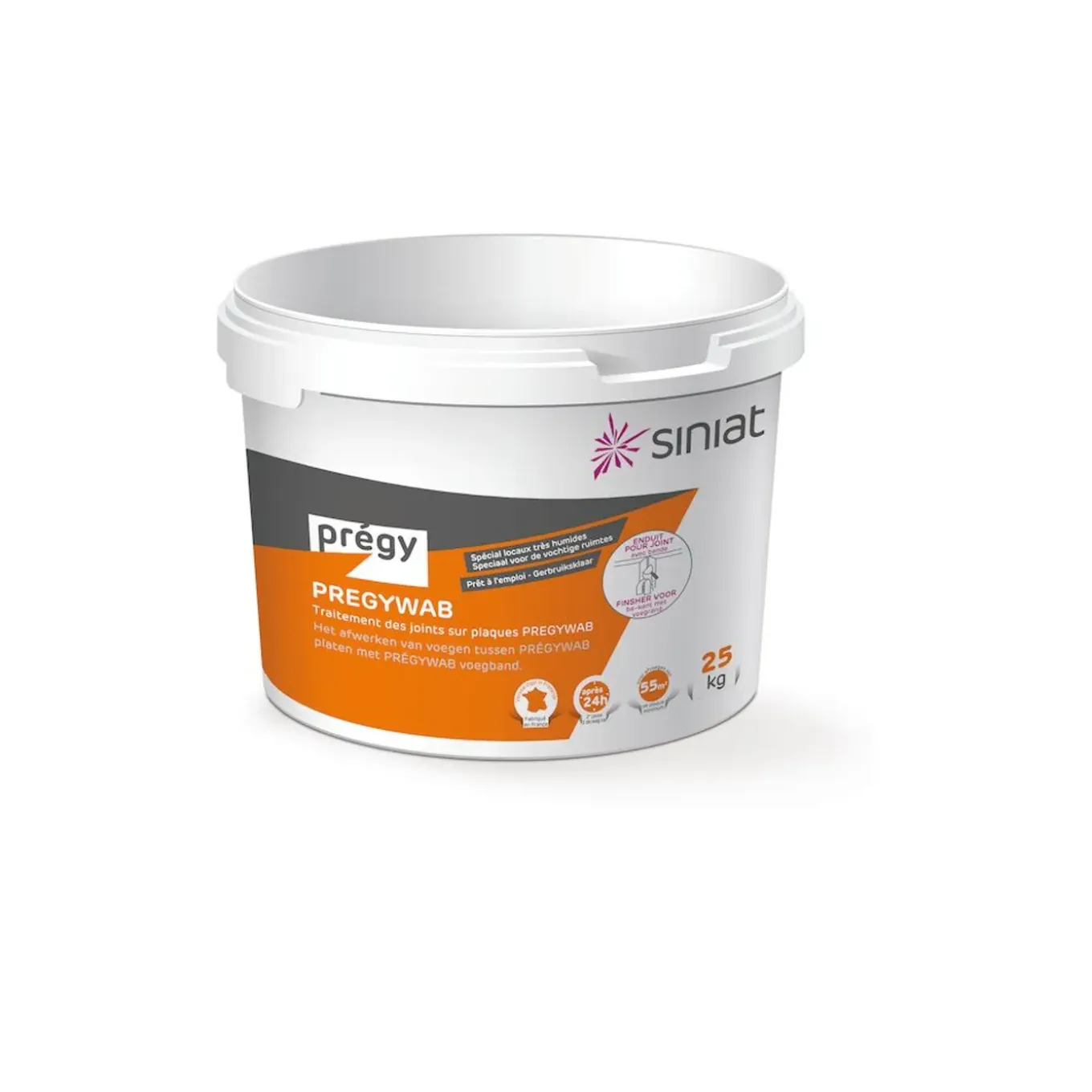 PregyWAB voegmiddel voor gipsplaten gebruiksklaar 5kg
