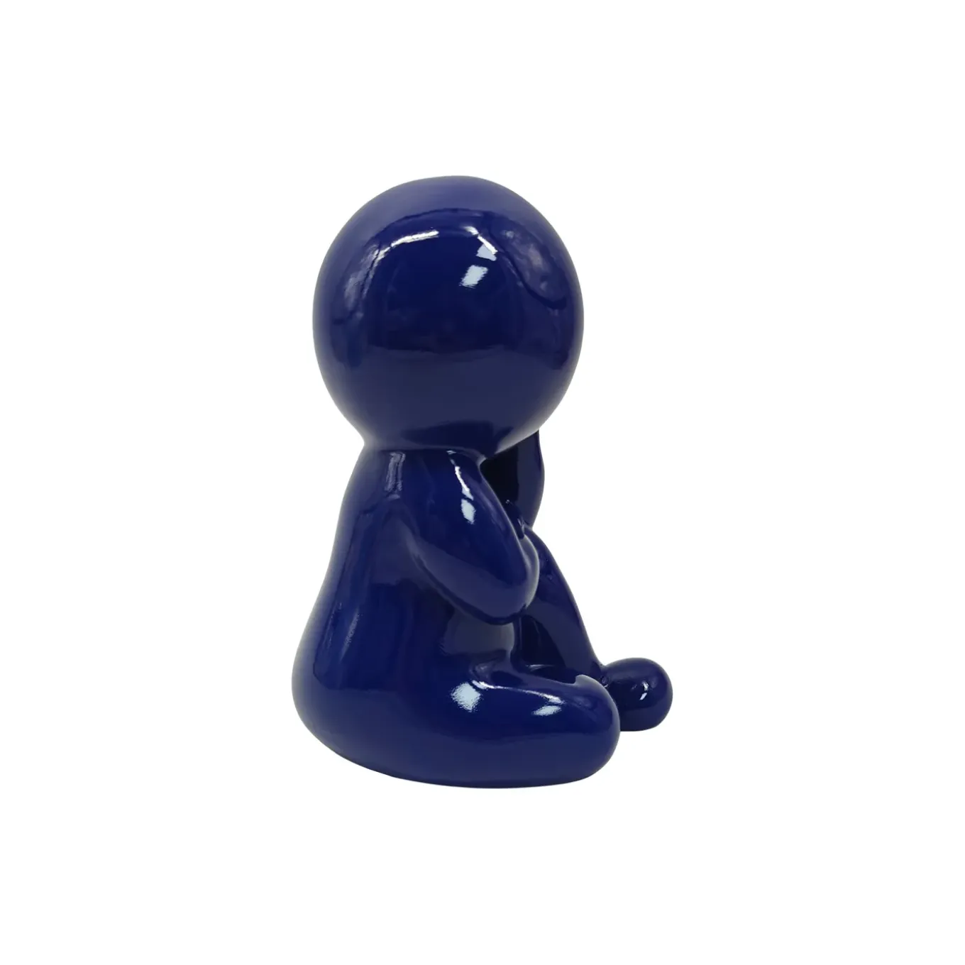 Present Time - Beeld Amigo Dreaming Medium - Blauw - 14,8x11,2x20 Cm