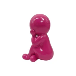 Present Time - Beeld Amigo Dreaming Medium - Roze - 14,8x11,2x20 Cm