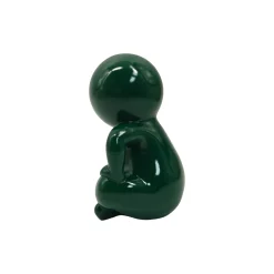 Present Time - Beeld Amigo Sitting Large - Groen - 24x21x34,8 Cm