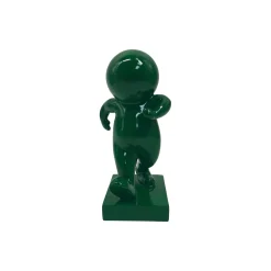 Present Time - Beeld Amigo Walking Medium - Groen - 10,5x9,8x20 Cm