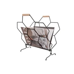 Present Time - Magazinehouder Honeycomb - Zwart