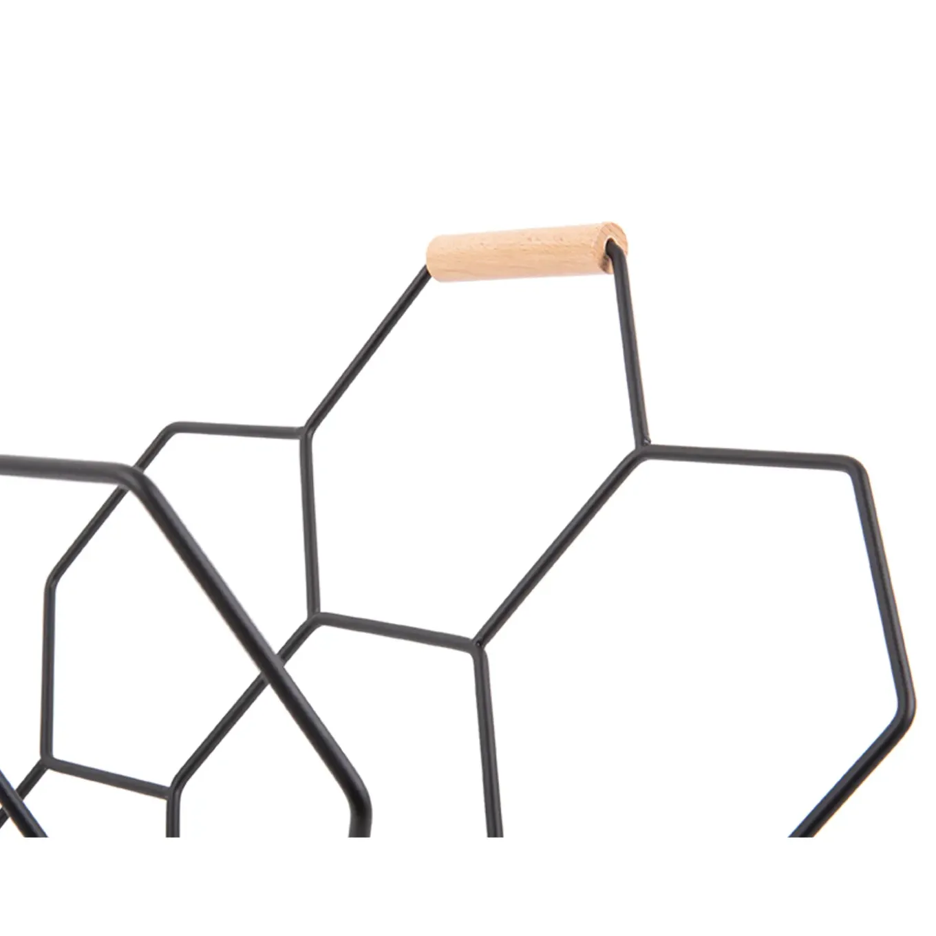 Present Time - Magazinehouder Honeycomb - Zwart