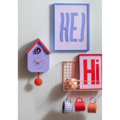 Present Time - Wall Art Hej Large - Paars