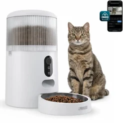 Princess Automatische Voerbak Smart 4l - App Bediening - Voedingsschema - Rvs & Bpa-vrij - 610040