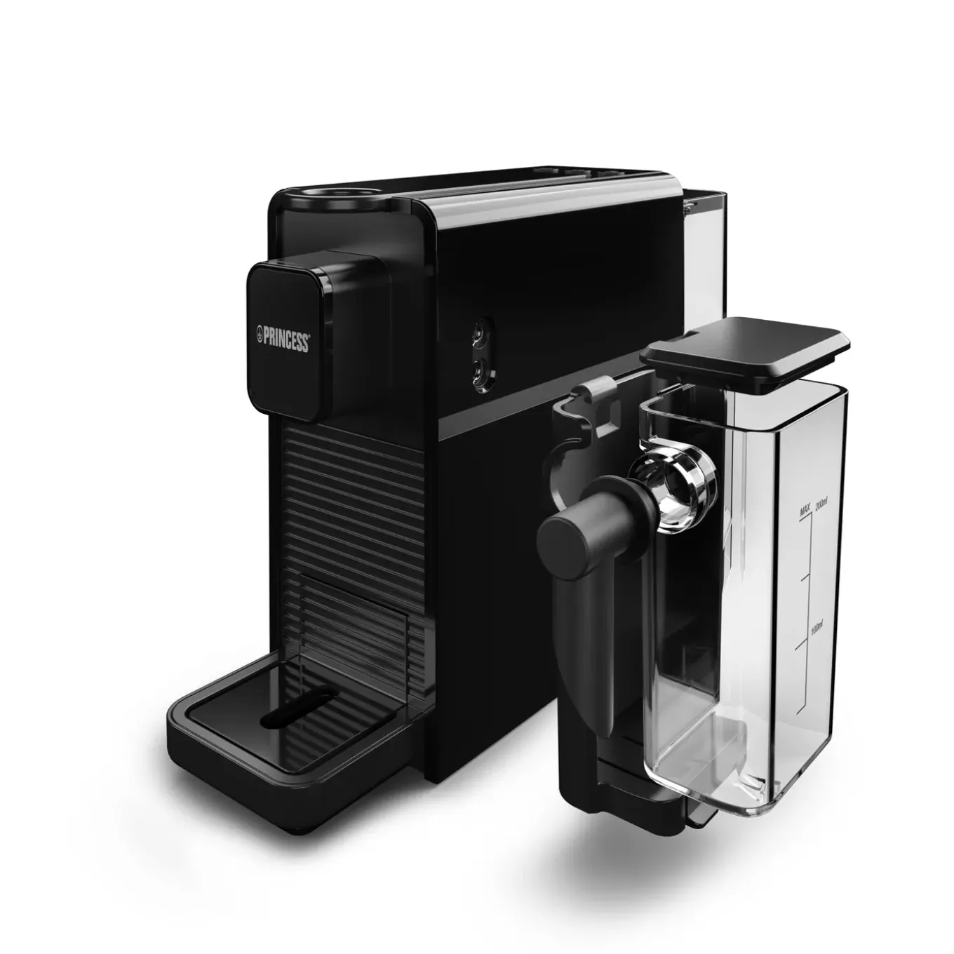 Princess Capsule & Latte Pro - Capsule Koffiemachine - 20 Bar - Automatische Melkopschuimer - 249455