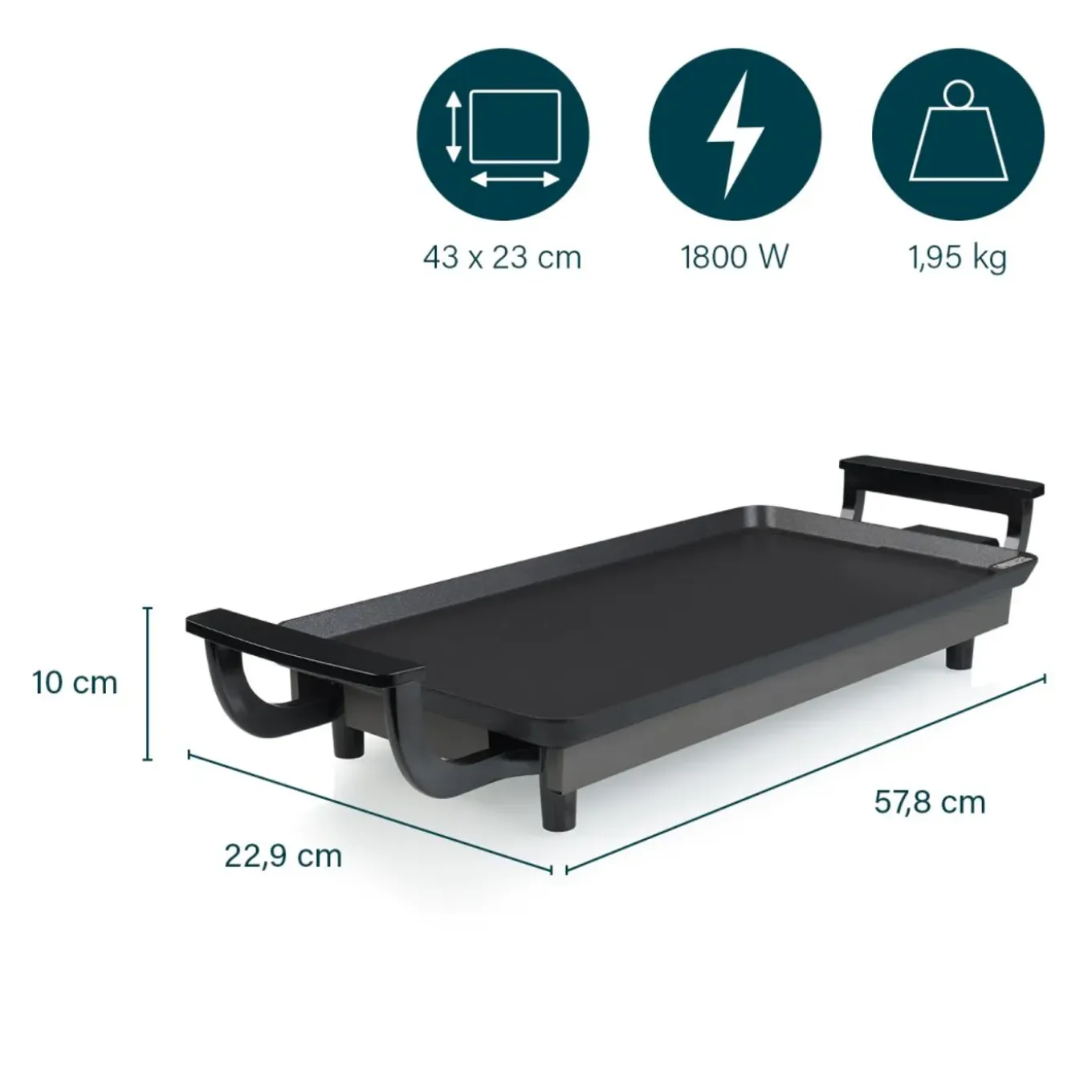 Princess Economy Table Chef - Tafelgrill - Antiaanbaklaag - Gourmet - 102209