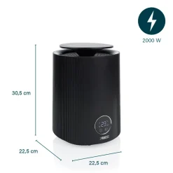 Princess 348360 - Keramische Kachel - Elektrische Heater - Wifi Verwarming - 2000W