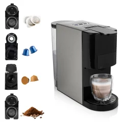 Princess Multi Capsule Koffiemachine - 4‑in‑1 - 19 Bar - Nespresso & Dolce Gusto - 1450W - 249450