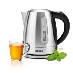 Princess RVS Waterkoker – 1L – 2200W – Compact - 236023