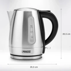 Princess RVS Waterkoker – 1L – 2200W – Compact - 236023