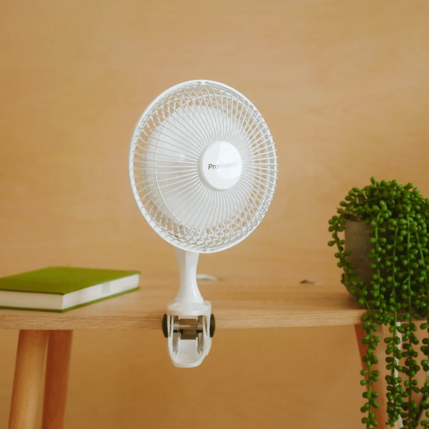 Pro Breeze Mini Ventilator - Met Klem - Wit