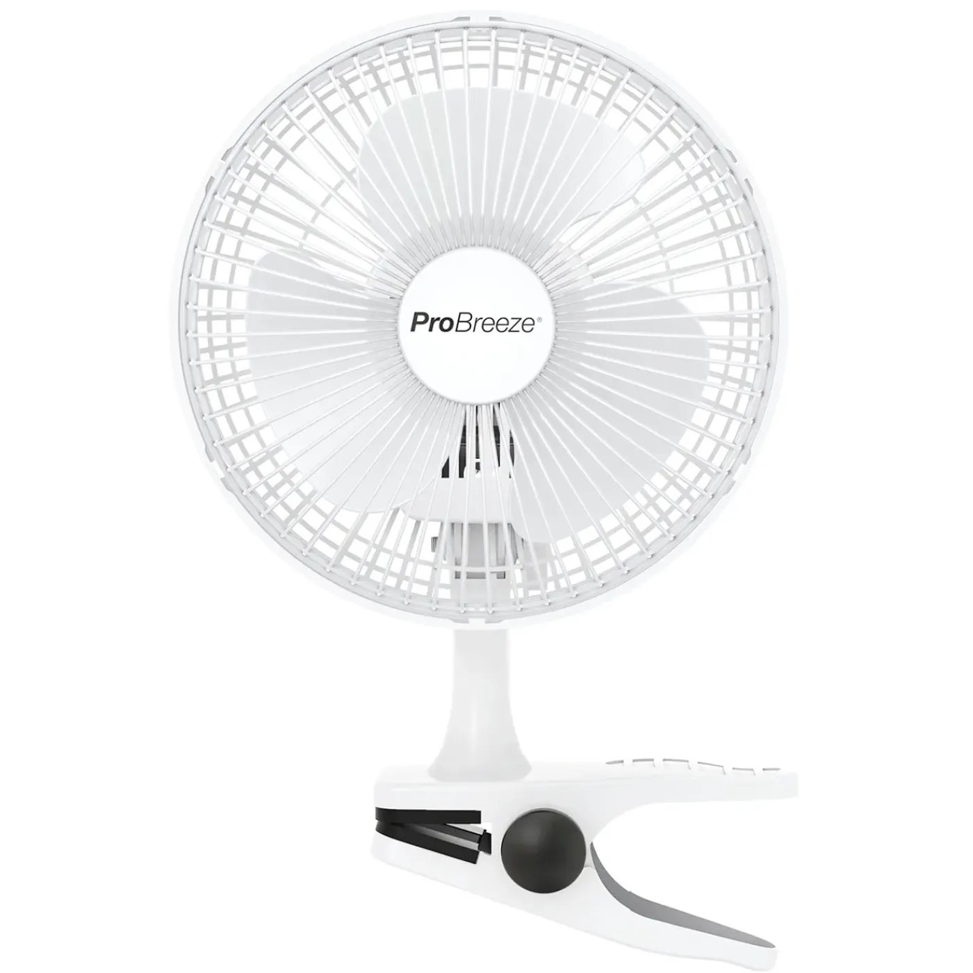 Pro Breeze Mini Ventilator - Met Klem - Wit