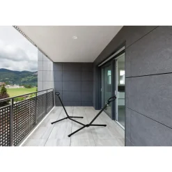 Progarden Hangmatstandaard Metaal 300x120x94 Cm Tot 120 Kg Met Haken