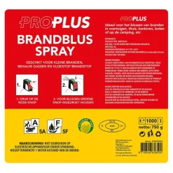 Proplus - Brandblusser - Rood - 750 Ml - 2 Stuks - Spuitblusser
