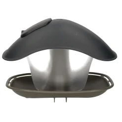 Prosperplast Vogelvoederhuisje - Grijs - Kunststof - 25 Cm